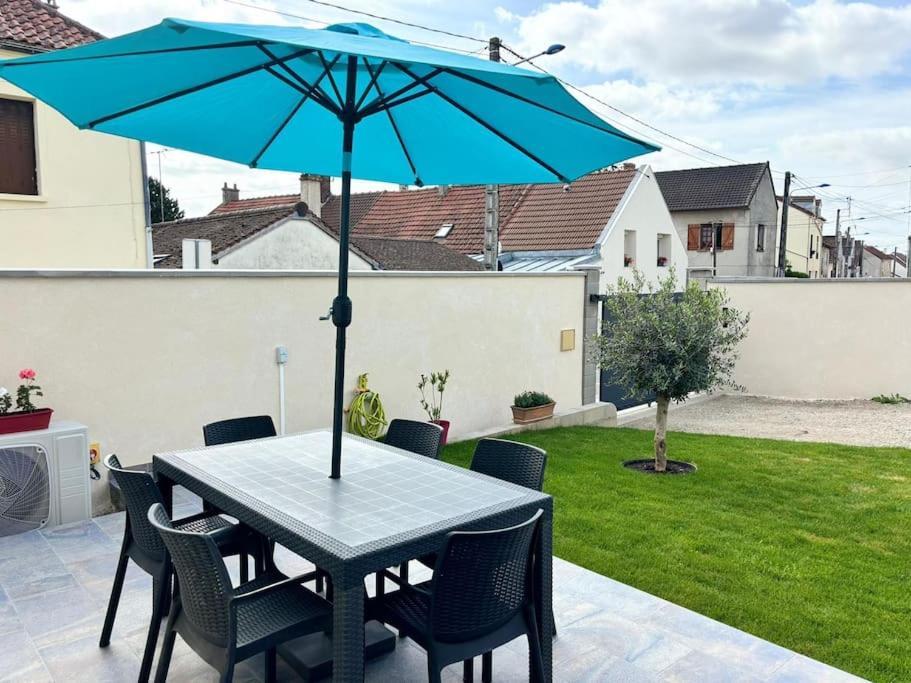 Sejour Magique Proche Aeroport Cdg Asterix Disney Et Paris Maison Toutes Commodites, Terrasse, Wifi, Clim, Lave Vaisselle サン・マール エクステリア 写真